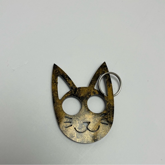 NWOT ⚜️🖤⚜️ Handmade Resin Self Defense Key Chain - Picture 6 of 10